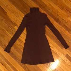 Urban Outfitters BDG turtleneck dress in Rust